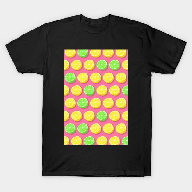 Lemons and Limes T-Shirt by Blue-Banana